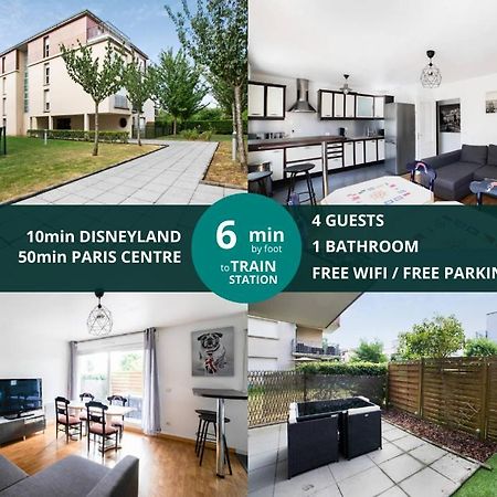 Les Paves De Prague - Appartement Pour 4 A 10 Minutes De Disneyland Paris Montevrain Luaran gambar
